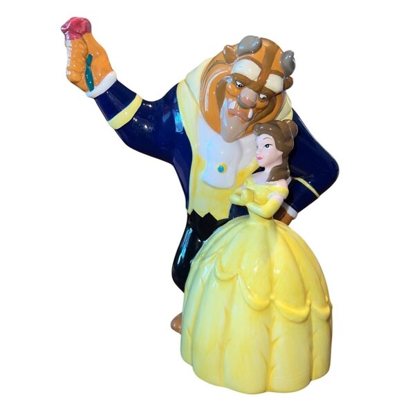 Disney Beauty & The Beast Ceramic Figurine Tea Pot - Picture 1 of 8